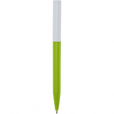 Logo trade advertising product photo of: Unix recycled plastic ballpoint pen