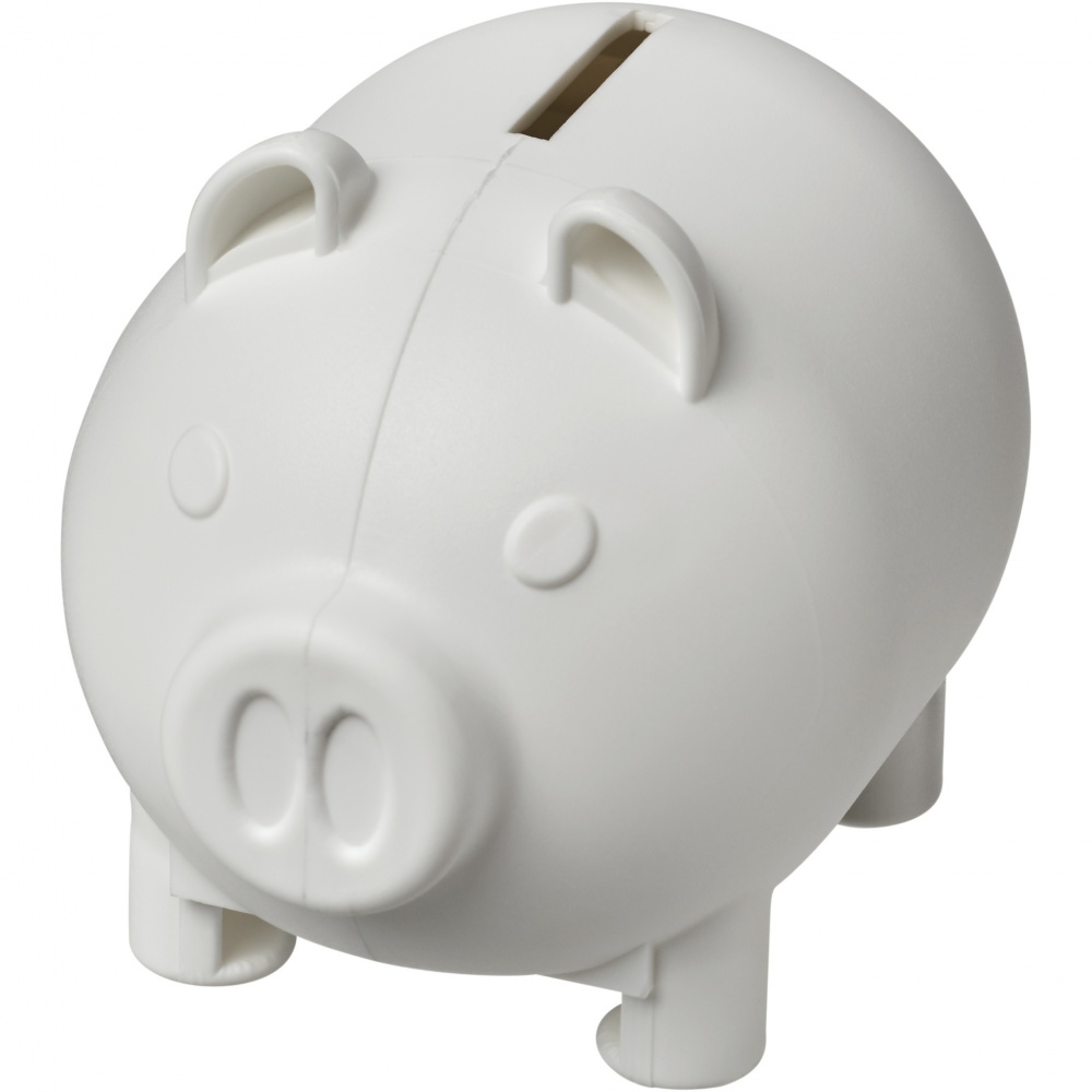 Logotrade advertising product picture of: Oink recycled plastic piggy bank