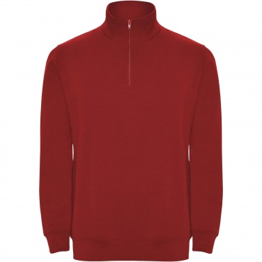 Logo trade business gifts image of: Aneto quarter zip sweater