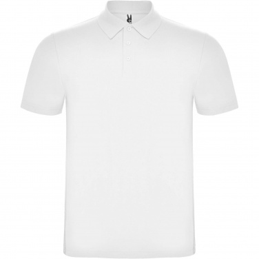 Logo trade promotional giveaways image of: Austral short sleeve unisex polo