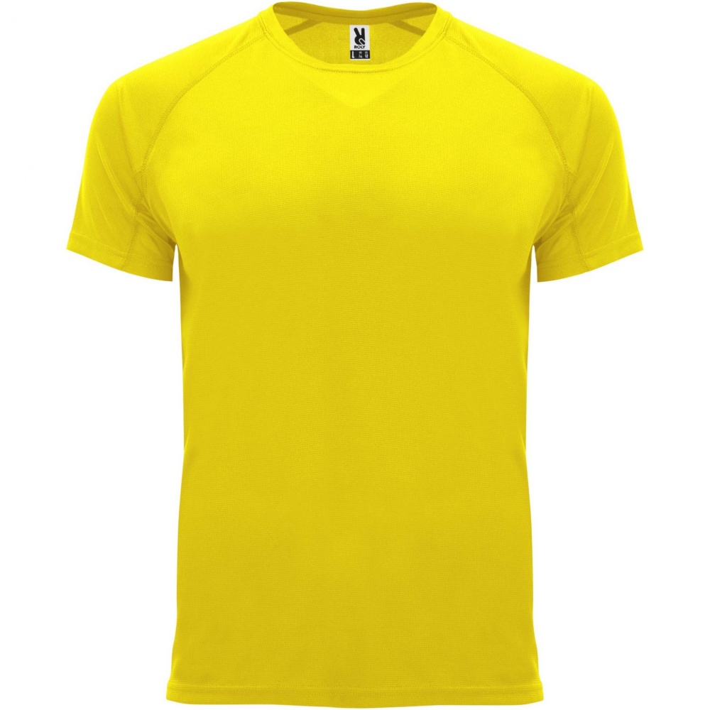 Logo trade promotional giveaways picture of: Bahrain short sleeve men's sports t-shirt