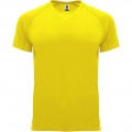 Bahrain short sleeve men's sports t-shirt, Yellow