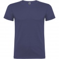 Beagle short sleeve men's t-shirt, Blue Denim