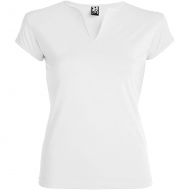 Logo trade promotional giveaways image of: Belice short sleeve women's t-shirt