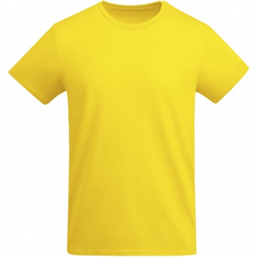 Logo trade promotional giveaway photo of: Breda short sleeve men's t-shirt