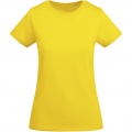 Breda short sleeve women's t-shirt, Yellow