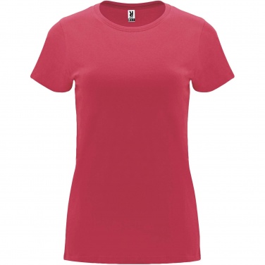 Logo trade corporate gift photo of: Capri short sleeve women's t-shirt