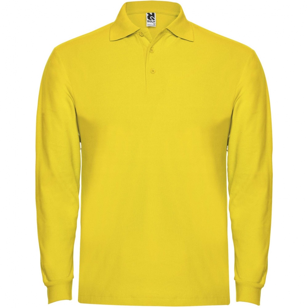 Logotrade promotional giveaway image of: Estrella long sleeve men's polo