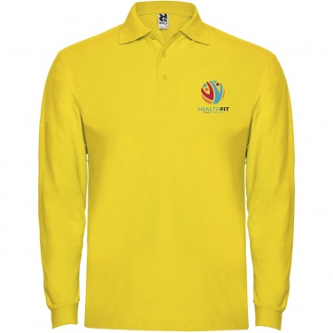 Logotrade advertising products photo of: Estrella long sleeve men's polo