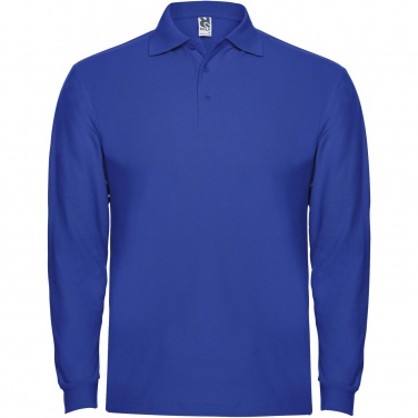 Logo trade promotional gift photo of: Estrella long sleeve men's polo