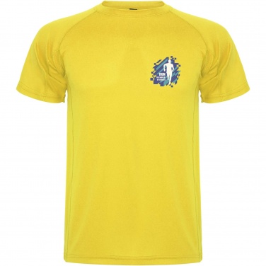 Logo trade advertising products image of: Montecarlo short sleeve men's sports t-shirt