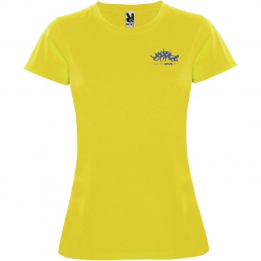 Logo trade promotional items image of: Montecarlo short sleeve women's sports t-shirt