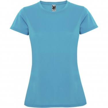 Logo trade advertising products image of: Montecarlo short sleeve women's sports t-shirt