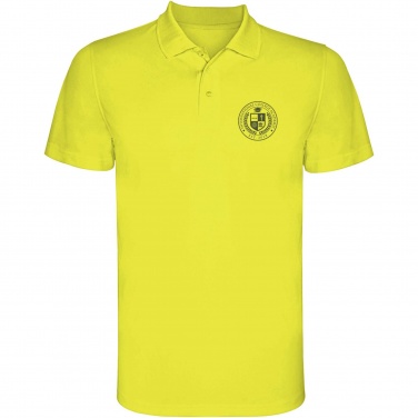 Logotrade promotional item picture of: Monzha short sleeve men's sports polo