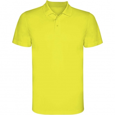 Logo trade promotional merchandise picture of: Monzha short sleeve men's sports polo