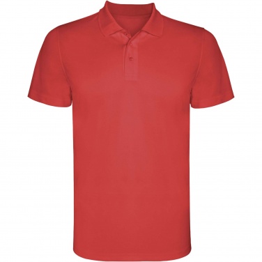 Logo trade promotional merchandise photo of: Monzha short sleeve men's sports polo