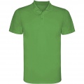 Monzha short sleeve men's sports polo, Fern green