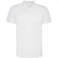 Monzha short sleeve kids sports polo, White