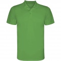 Monzha short sleeve kids sports polo, Fern green