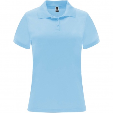 Logo trade promotional merchandise image of: Monzha short sleeve women's sports polo