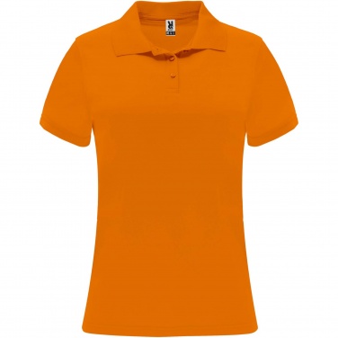 Logo trade promotional merchandise image of: Monzha short sleeve women's sports polo