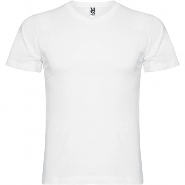 Logotrade promotional giveaway image of: Samoyedo short sleeve men's v-neck t-shirt