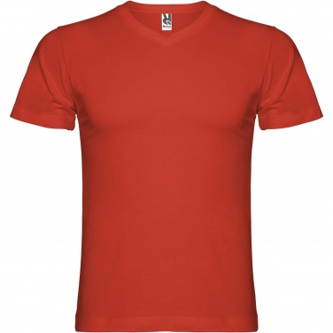 Logotrade corporate gift image of: Samoyedo short sleeve men's v-neck t-shirt