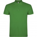 Star short sleeve men's polo, Tropical Green