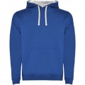 Urban men's hoodie, Royal blue / White