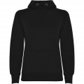 Urban women's hoodie, Solid black