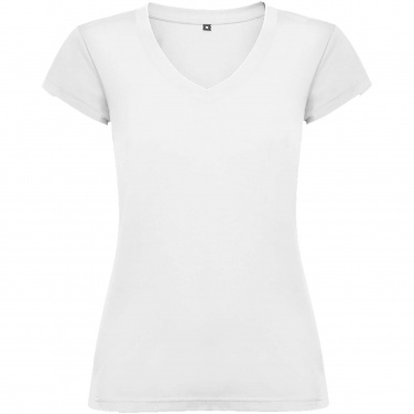 Logotrade promotional merchandise picture of: Victoria short sleeve women's v-neck t-shirt