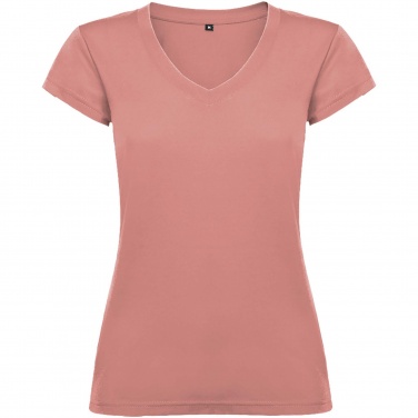 Logotrade promotional item picture of: Victoria short sleeve women's v-neck t-shirt