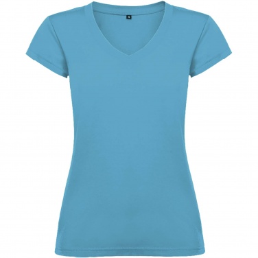 Logotrade promotional merchandise image of: Victoria short sleeve women's v-neck t-shirt