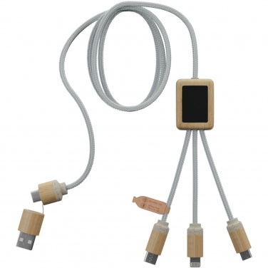 Logo trade advertising products image of: SCX.design C49 5-in-1 charging cable