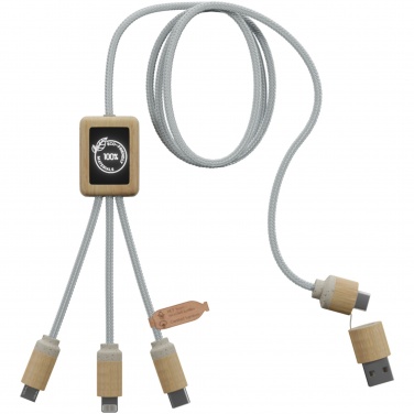 Logo trade promotional items picture of: SCX.design C49 5-in-1 charging cable