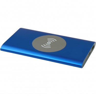 Logotrade corporate gift picture of: Juice 4000 mAh Type-C recycled aluminium wireless power bank 