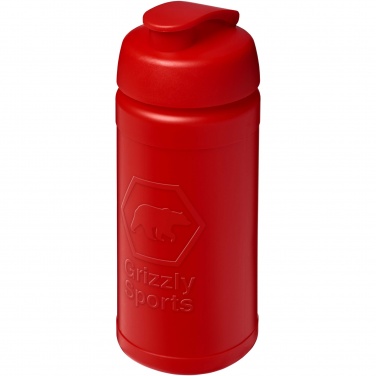 Logo trade promotional product photo of: Baseline Rise 500 ml sport bottle with flip lid