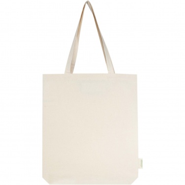 Logo trade promotional gifts picture of: Orissa 180 g/m² organic wide bottom tote bag 11L