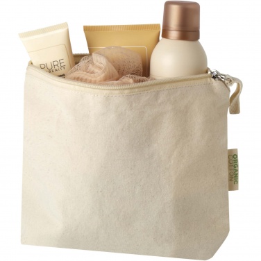 Logotrade business gift image of: Orissa 180 g/m² organic toiletry bag 1L