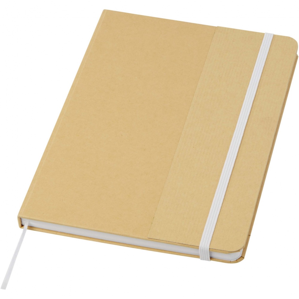 Logotrade promotional giveaway picture of: Nelida A5 recycled cardboard hard cover notebook