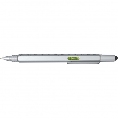 Logo trade promotional items picture of: Dora recycled aluminium multifunctional pen