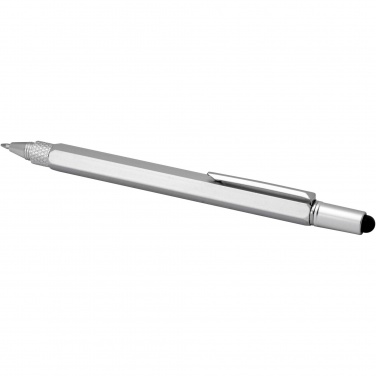 Logo trade advertising products image of: Dora recycled aluminium multifunctional pen