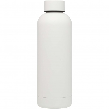 Logo trade promotional merchandise picture of: Spring 500 ml RCS certified recycled stainless steel copper vacuum insulated bottle