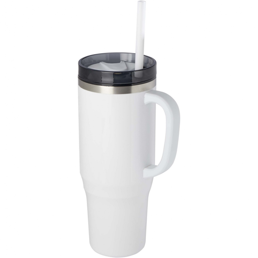 Logo trade promotional items picture of: Melbourne 1200 ml RCS certified insulated tumbler with straw