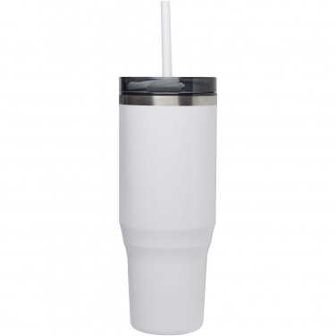 Logotrade promotional item picture of: Melbourne 1200 ml RCS certified insulated tumbler with straw