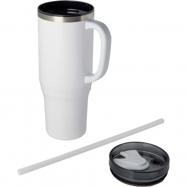 Logotrade promotional giveaways photo of: Melbourne 1200 ml RCS certified insulated tumbler with straw