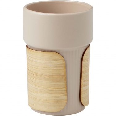 Logotrade business gifts photo of: Tumbler Fika 340 ml with bamboo sleeve