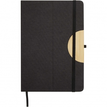 Logotrade corporate gift picture of: Carmen A5 hard cover notebook and ballpoint pen gift set