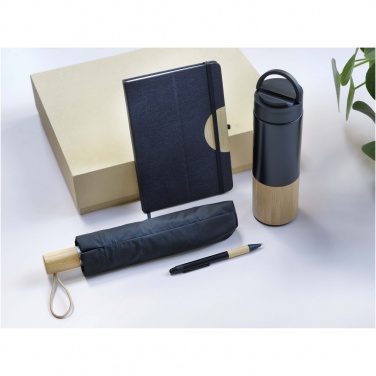 Logo trade promotional product photo of: Carmen A5 hard cover notebook and ballpoint pen gift set