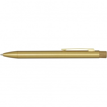 Logo trade promotional product photo of: Beatriz recycled brass ballpoint pen